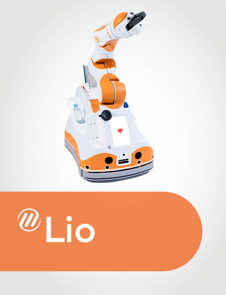 Lio - the mobile care robot designed to assist, support and entertain people